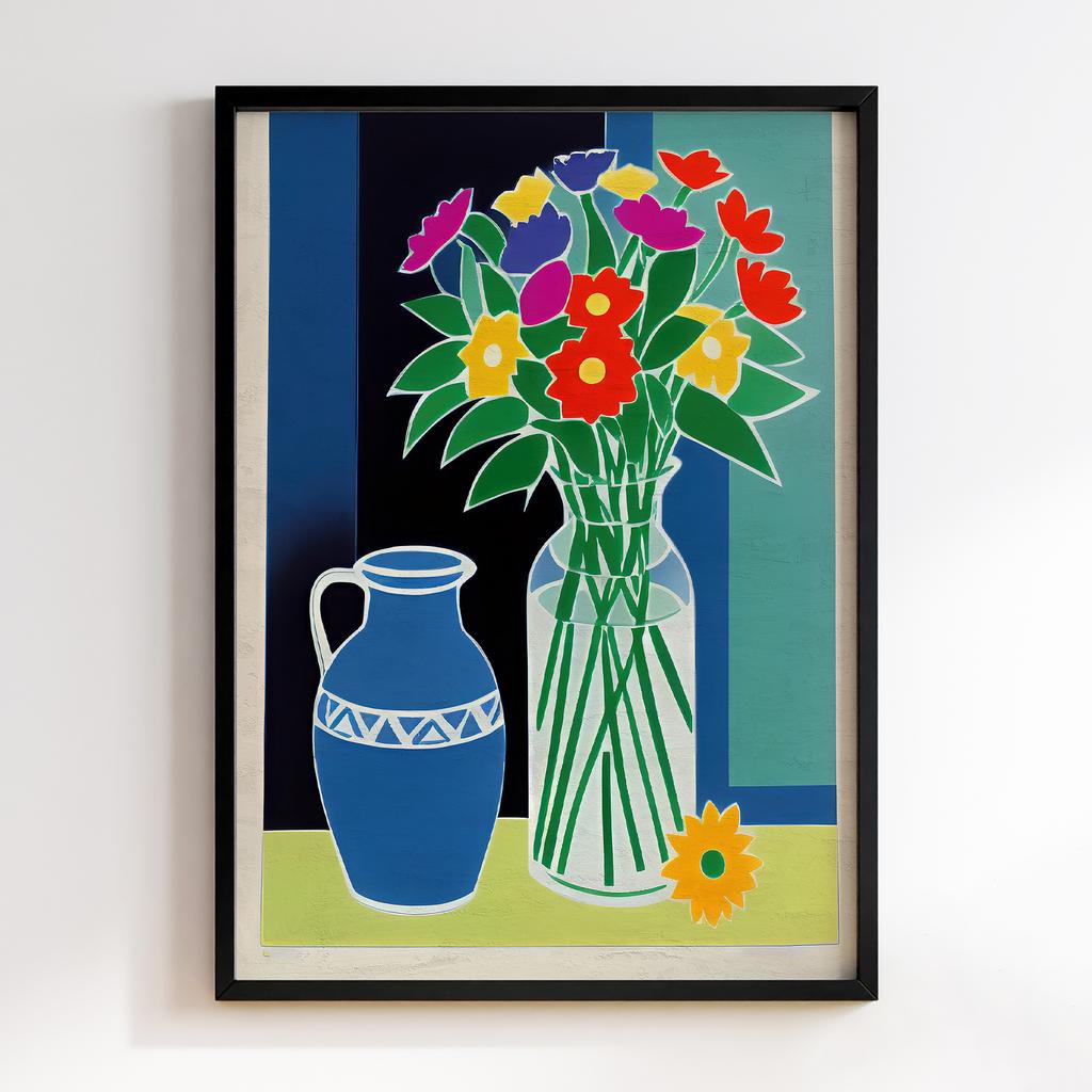 Постер Modern Flowers Art MF1043