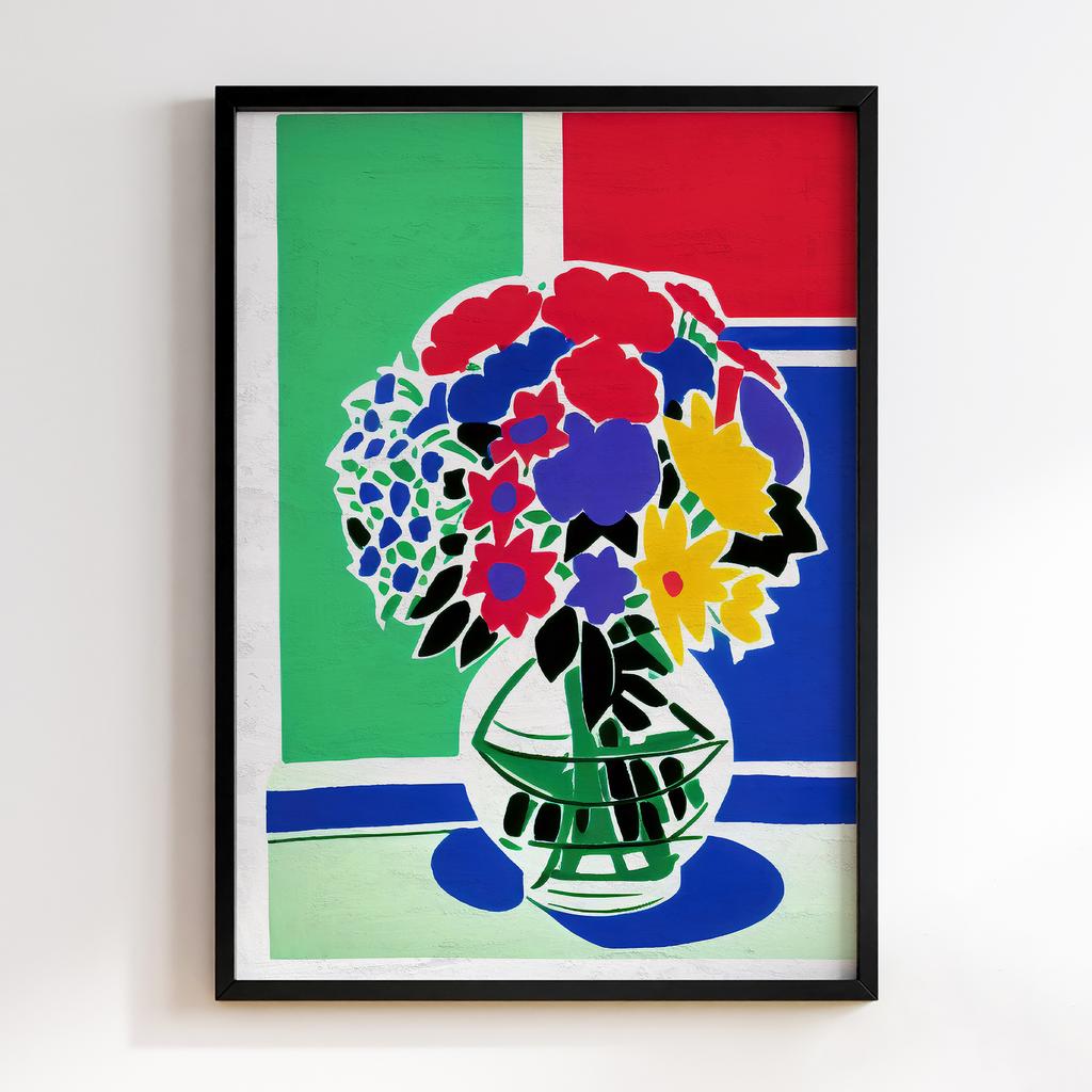 Постер Modern Flowers Art MF1044