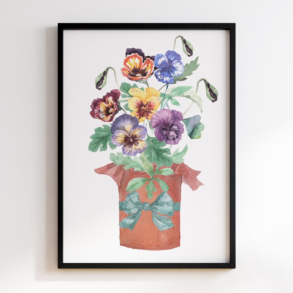 Постер Modern Flowers Art MF1057