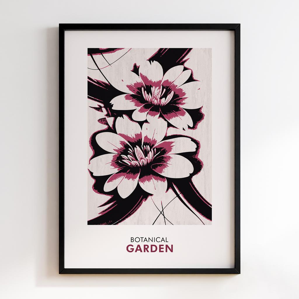 Постер Modern Flowers Art MF1064