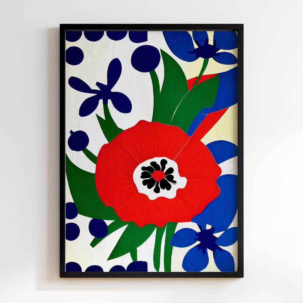 Постер Modern Flowers Art MF1066