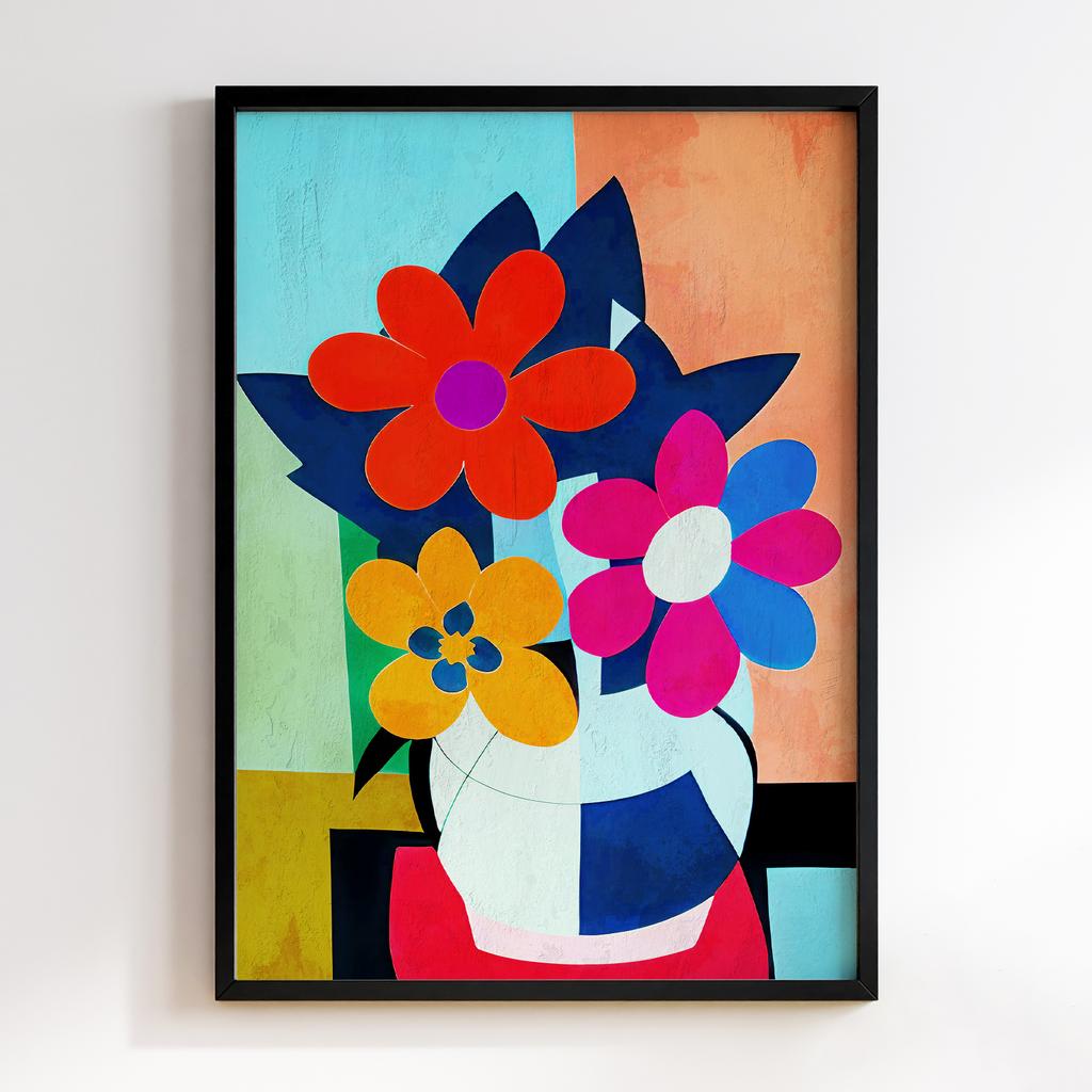 Постер Modern Flowers Art MF1067