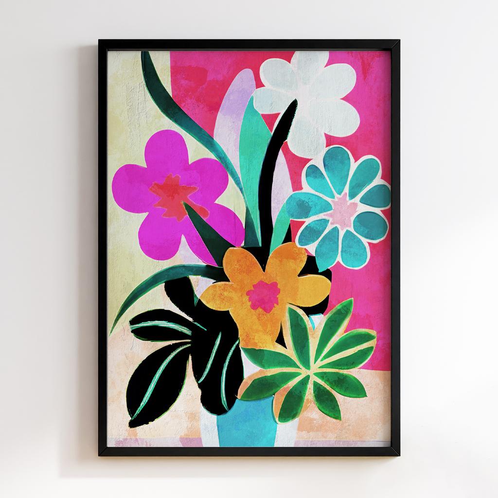 Постер Modern Flowers Art MF1069