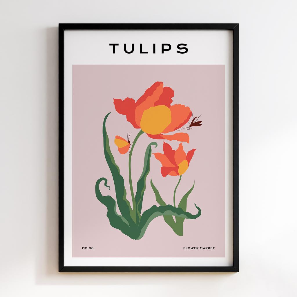 Постер Modern Flowers Art MF1102