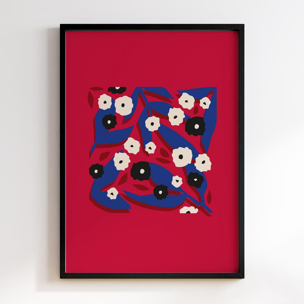 Постер Modern Flowers Art MF1149