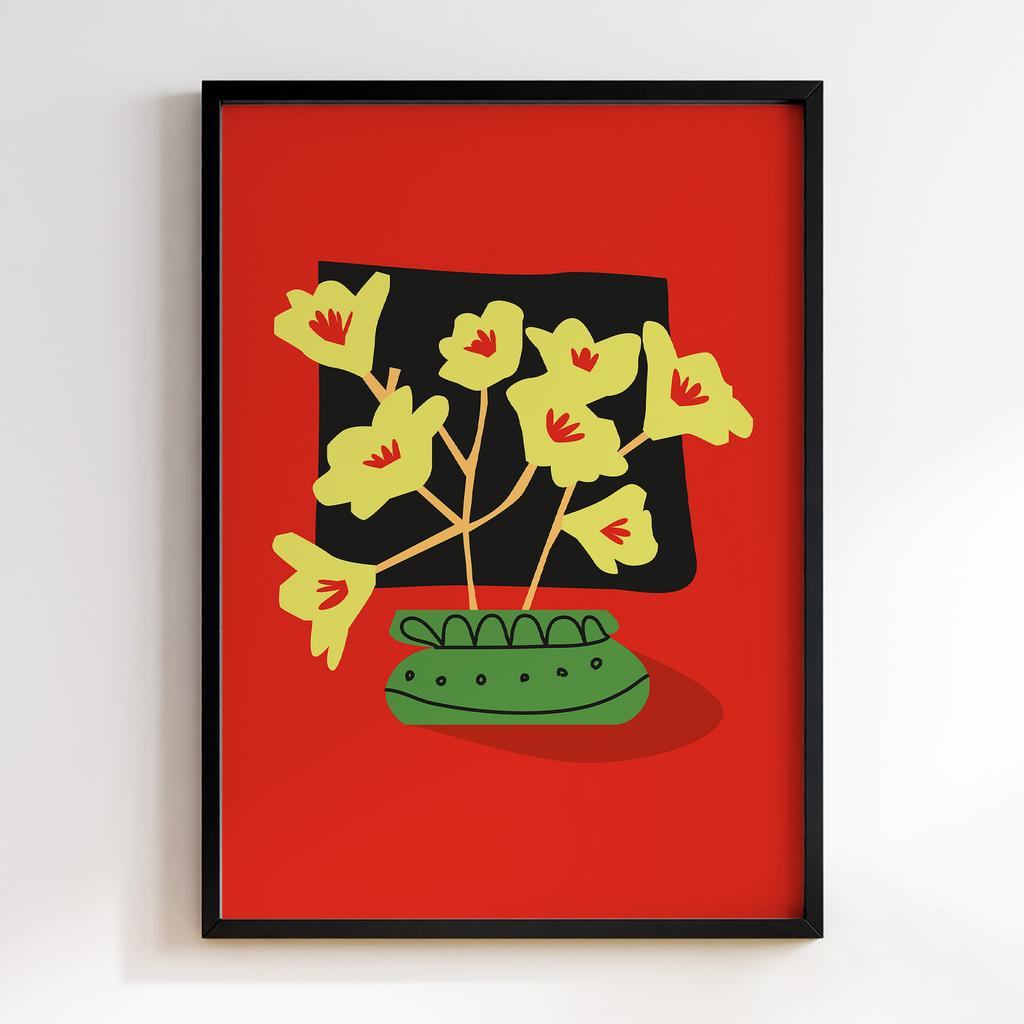 Постер Modern Flowers Art MF1152