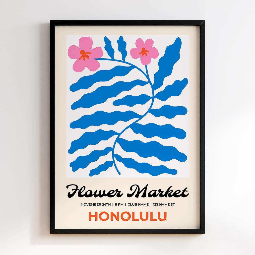 Постер Modern Flowers Art MF1155