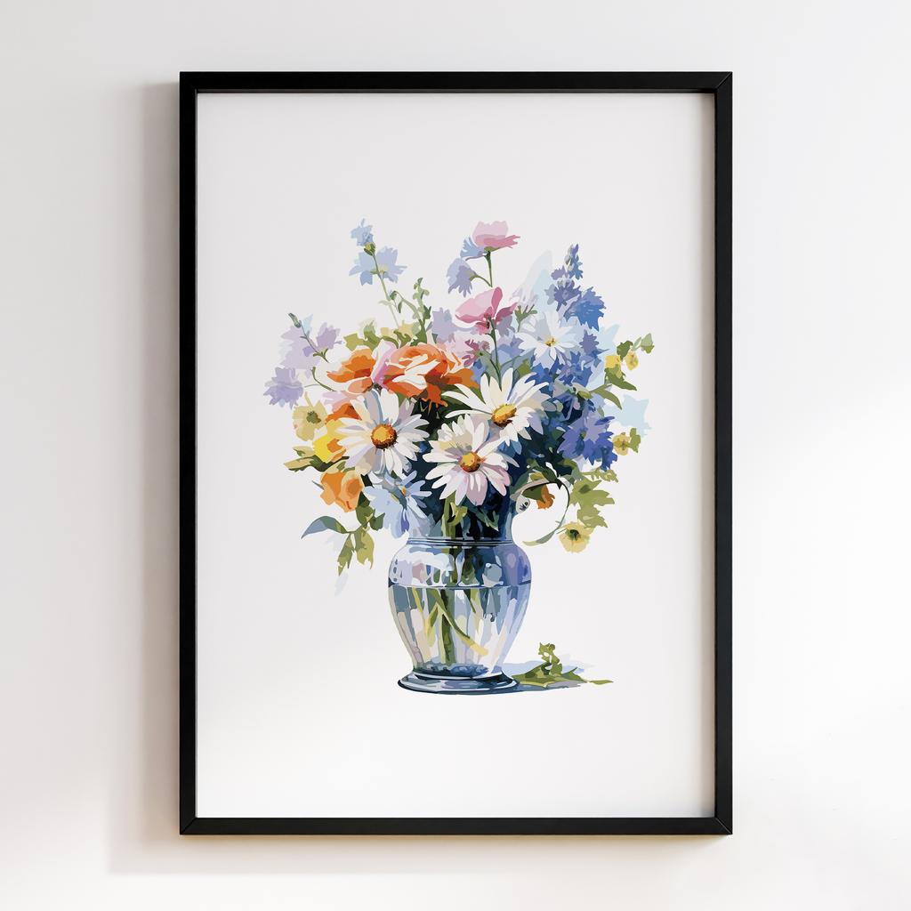 Постер Modern Flowers Art MF1157