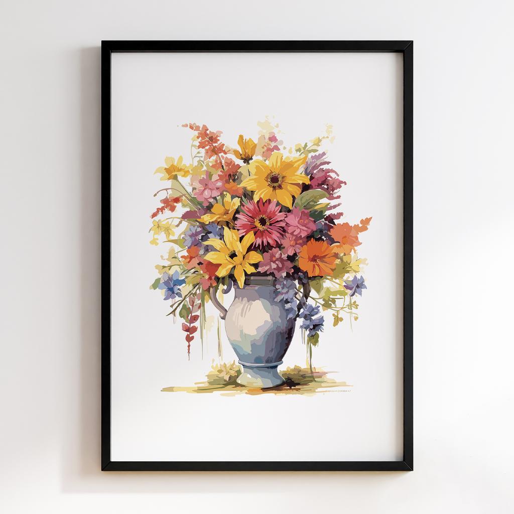 Постер Modern Flowers Art MF1158