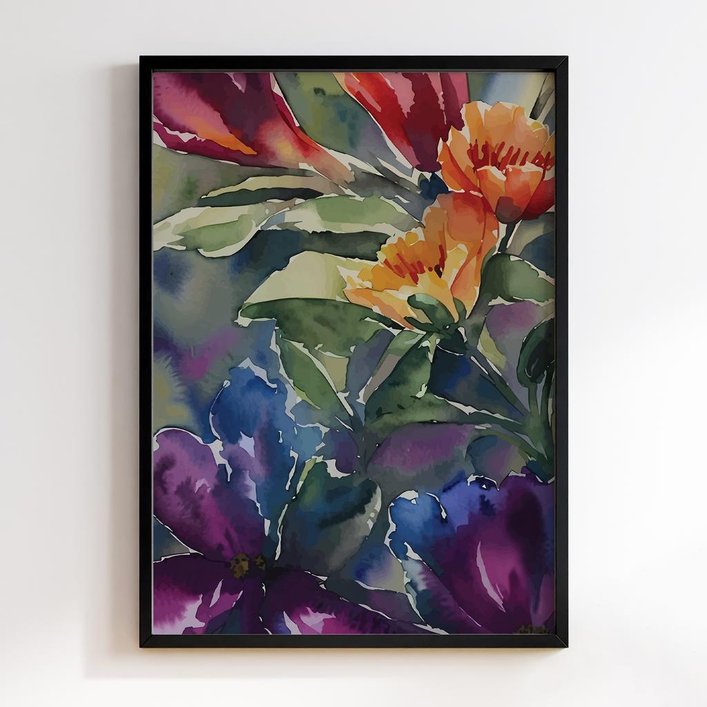 Постер Modern Flowers Art MF1160