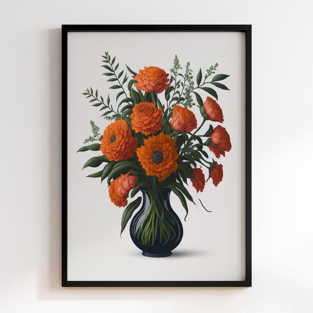 Постер Modern Flowers Art MF1171