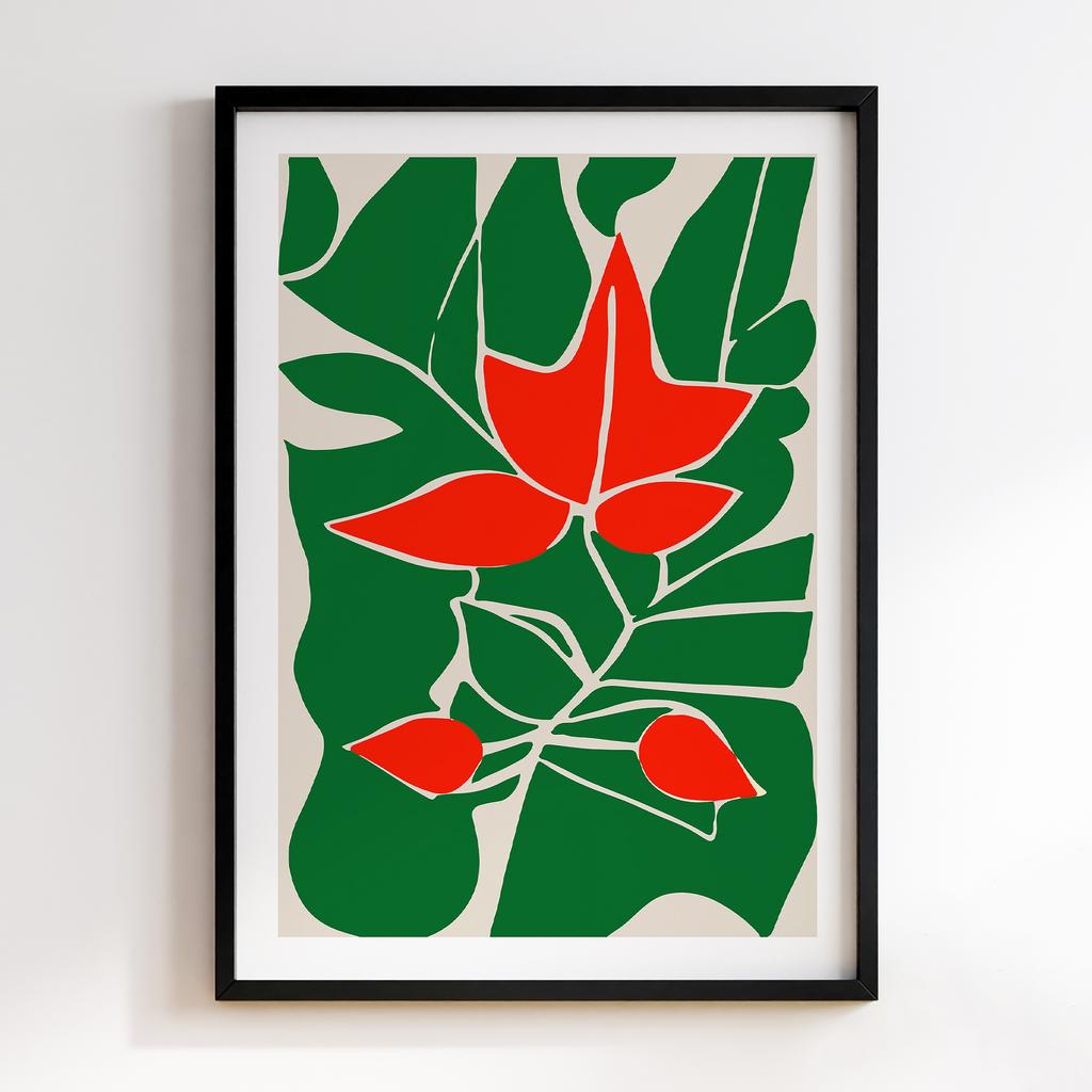 Постер Modern Flowers Art MF1177