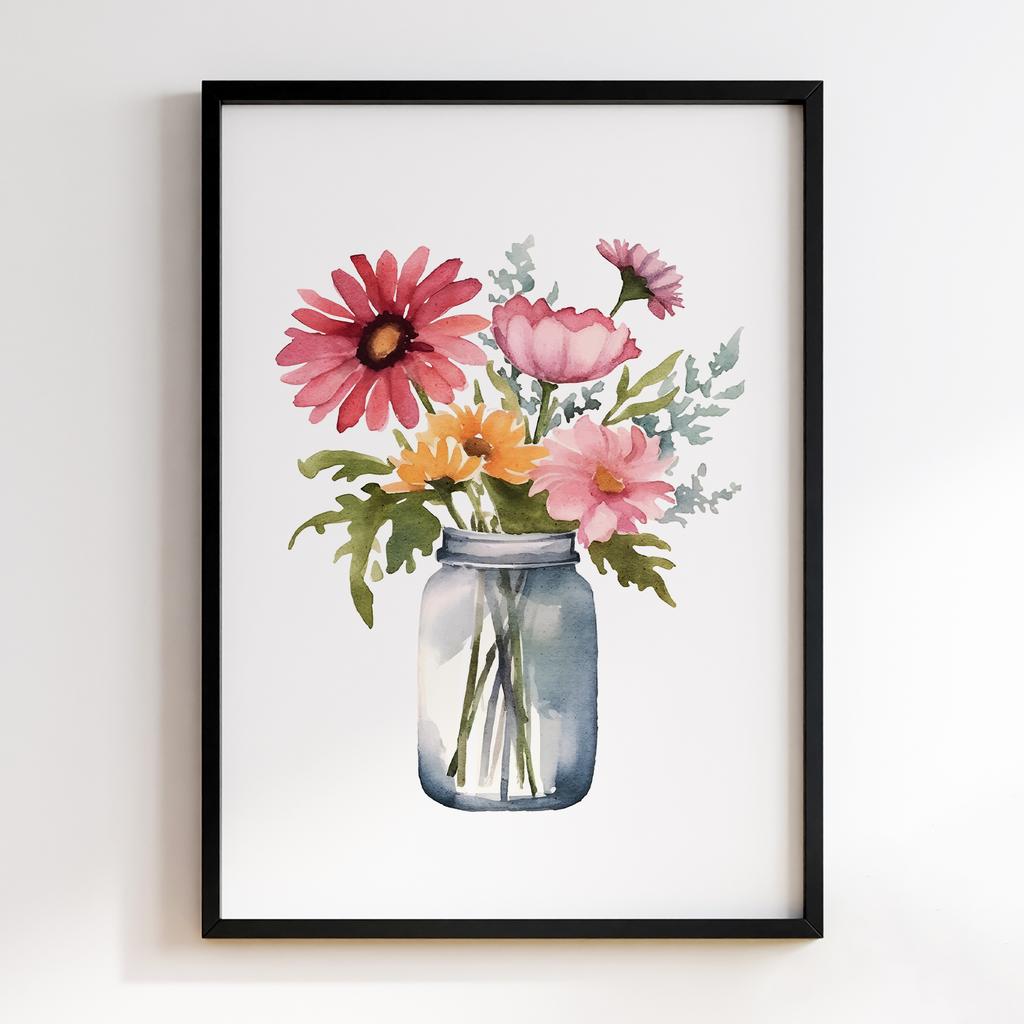 Постер Modern Flowers Art MF1183