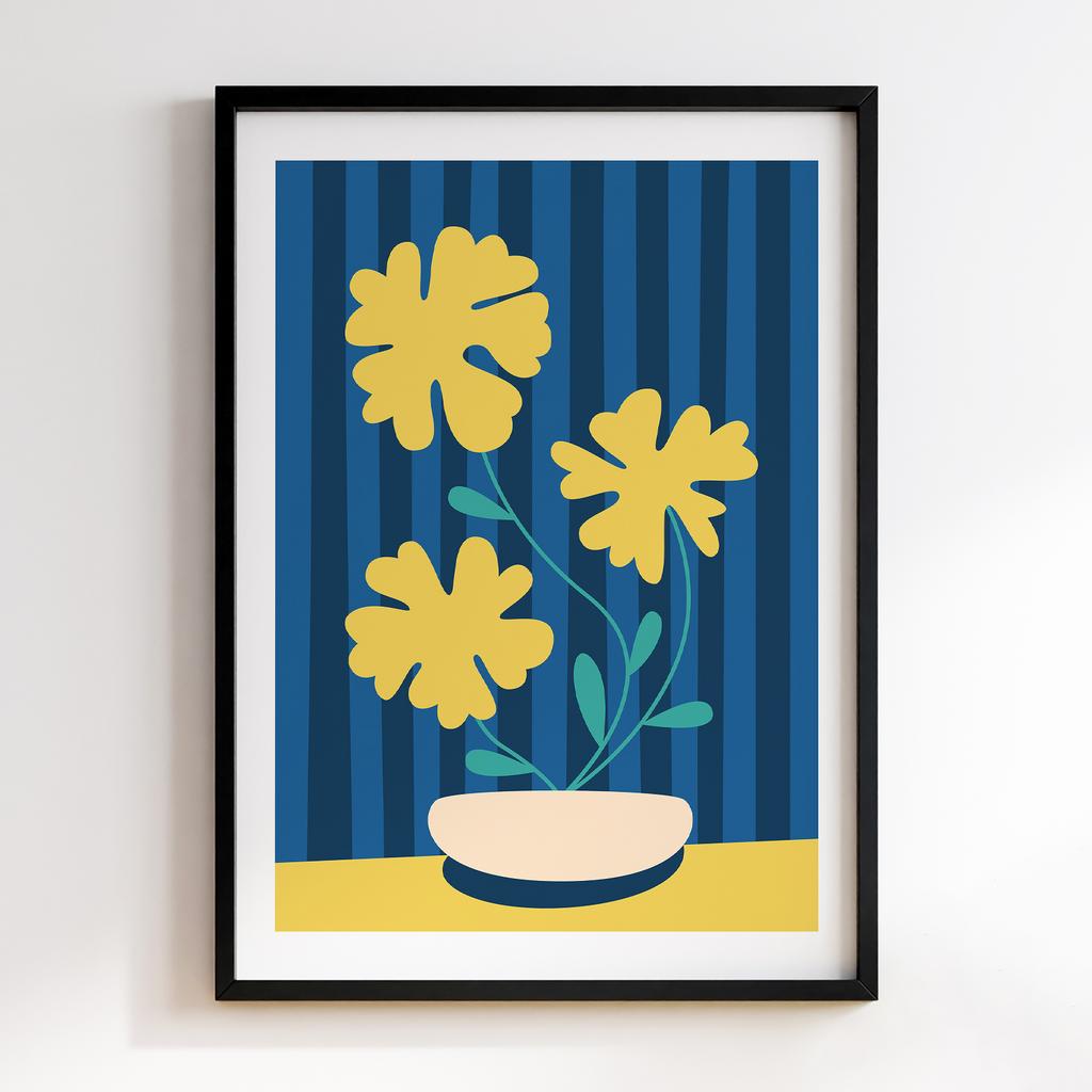 Постер Modern Flowers Art MF1186