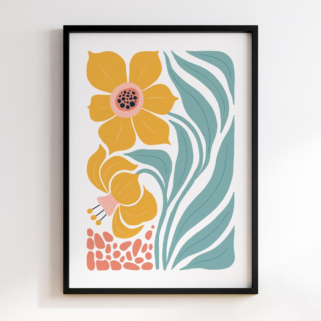 Постер Modern Flowers Art MF1200