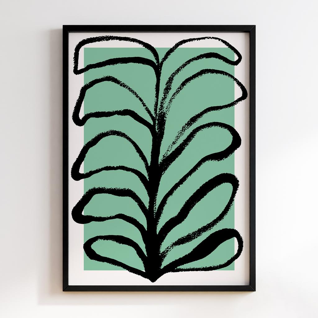 Постер Modern Flowers Art MF1215