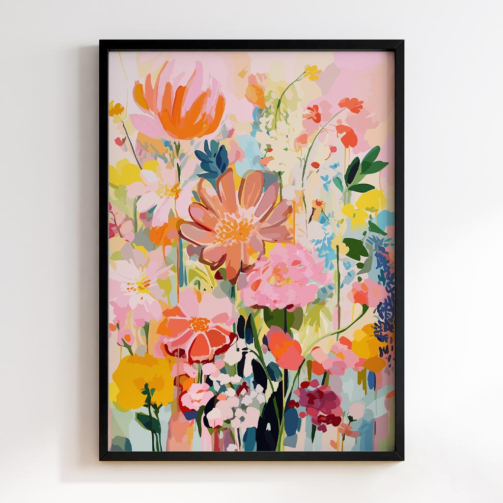 Постер Modern Flowers Art MF1223