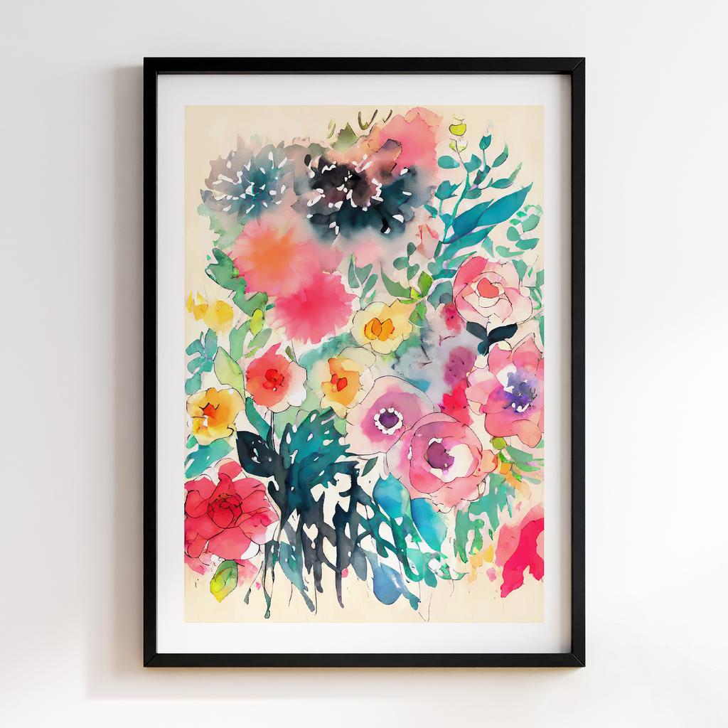 Постер Modern Flowers Art MF1224
