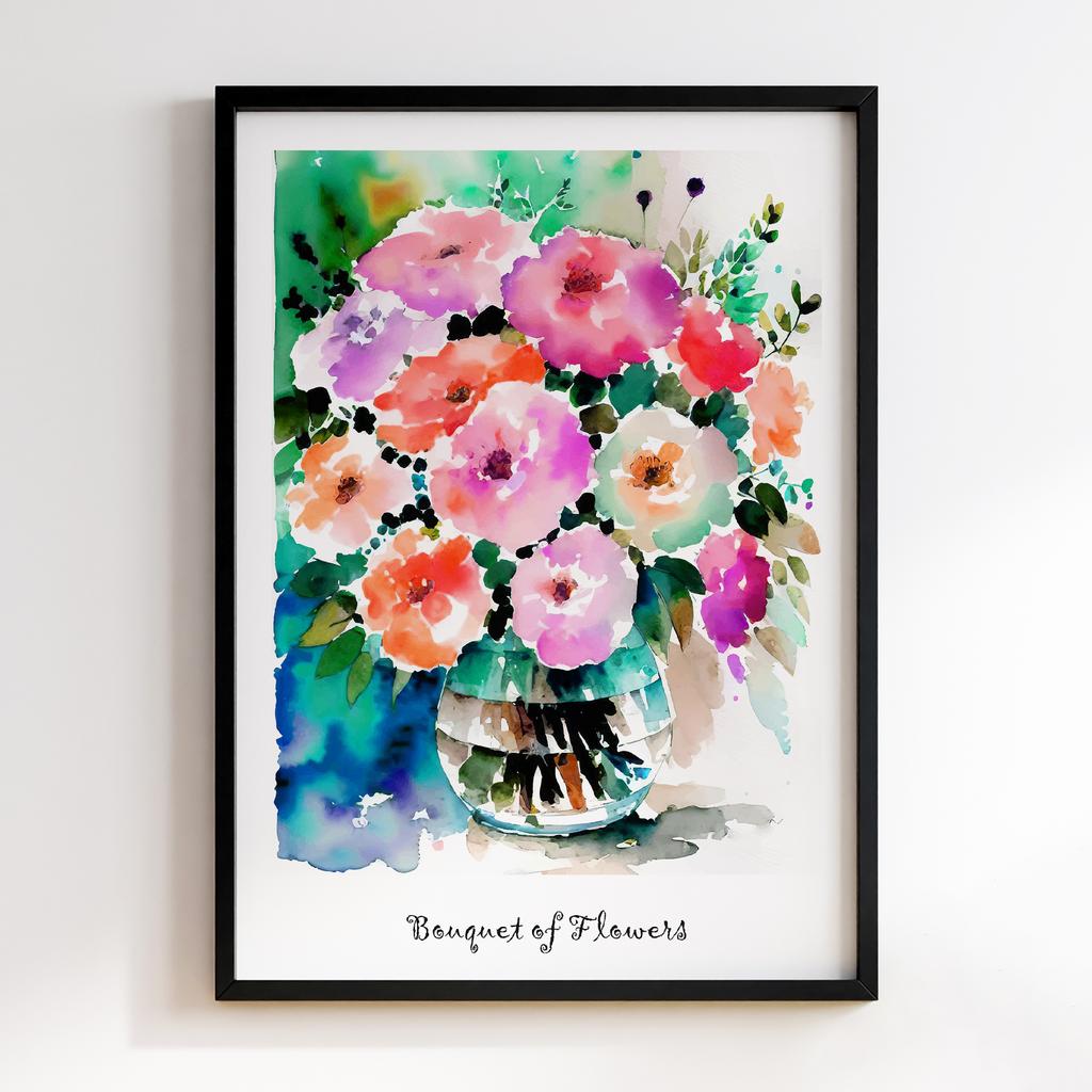 Постер Modern Flowers Art MF1225