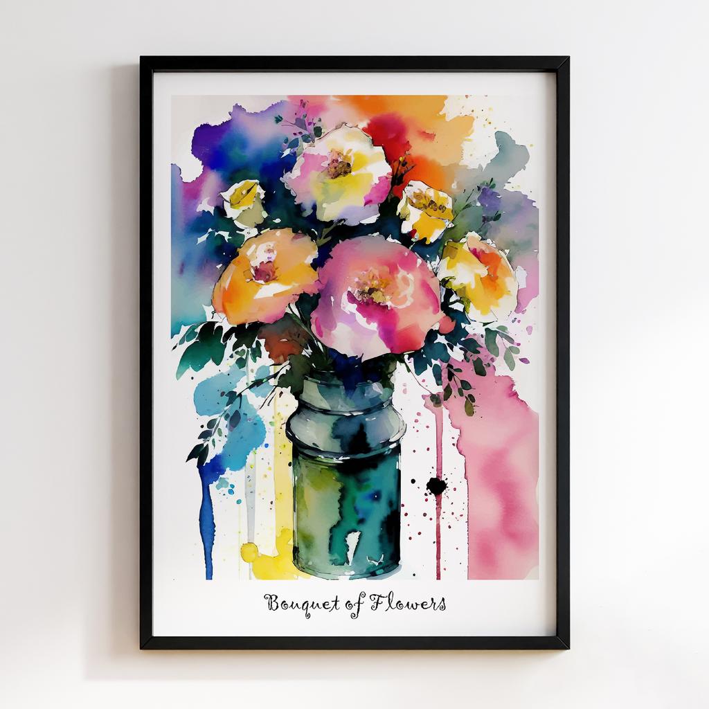 Постер Modern Flowers Art MF1226