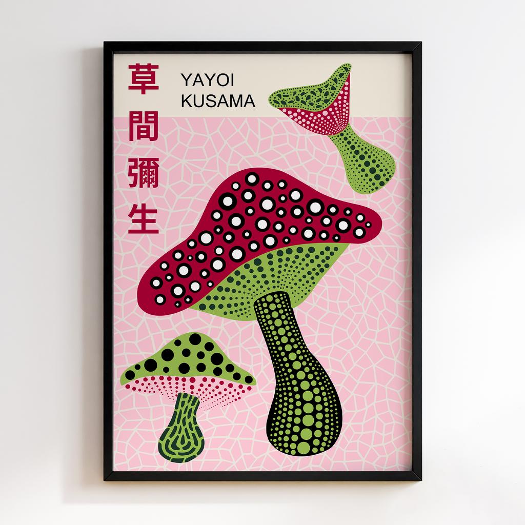 Постер Яйої Кусама (Yayoi Kusama) LO28