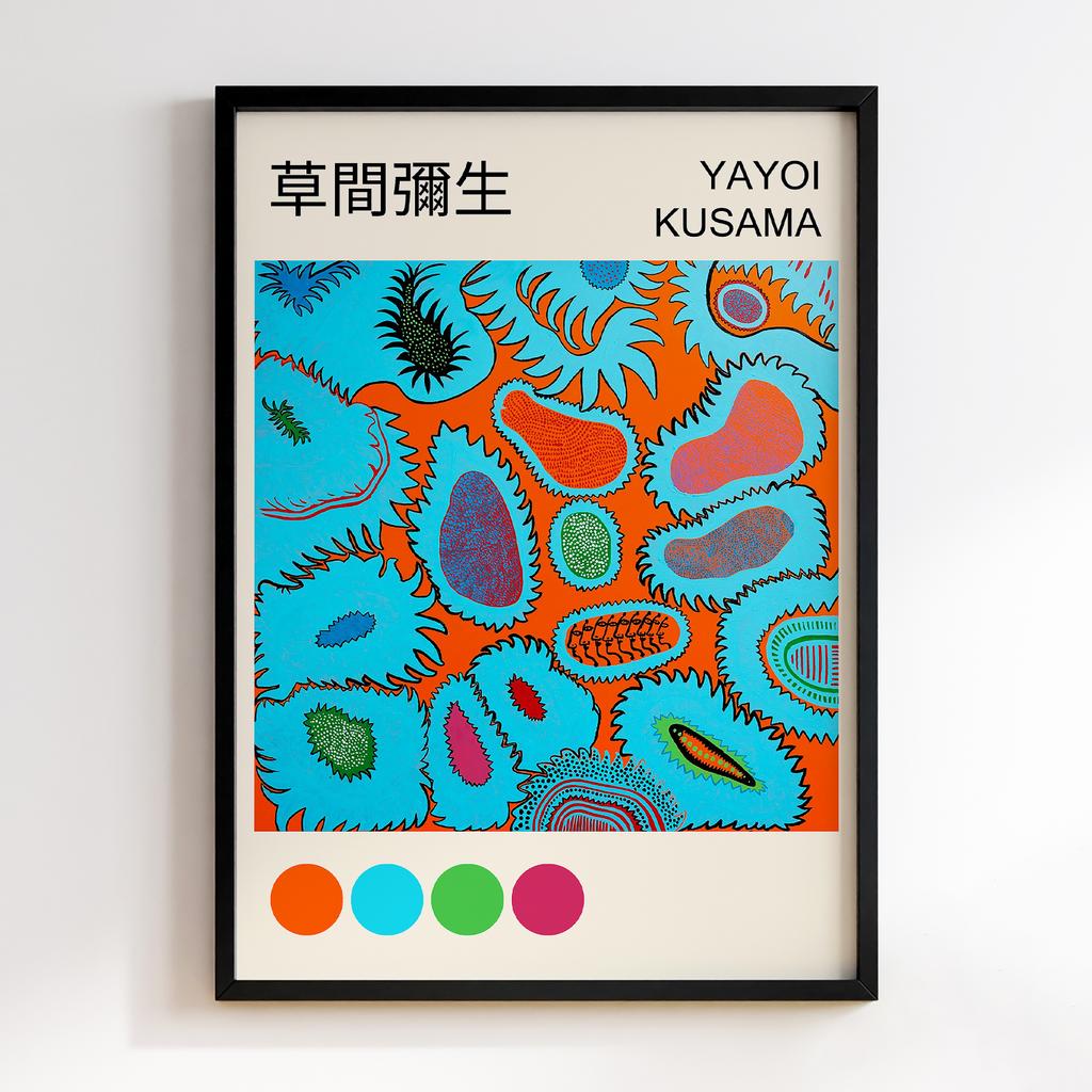 Постер Яйої Кусама (Yayoi Kusama) LO32