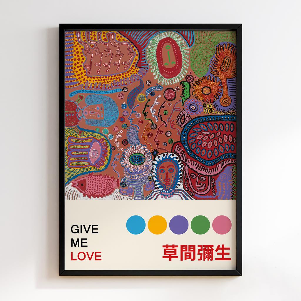 Постер Яйої Кусама (Yayoi Kusama) LO47