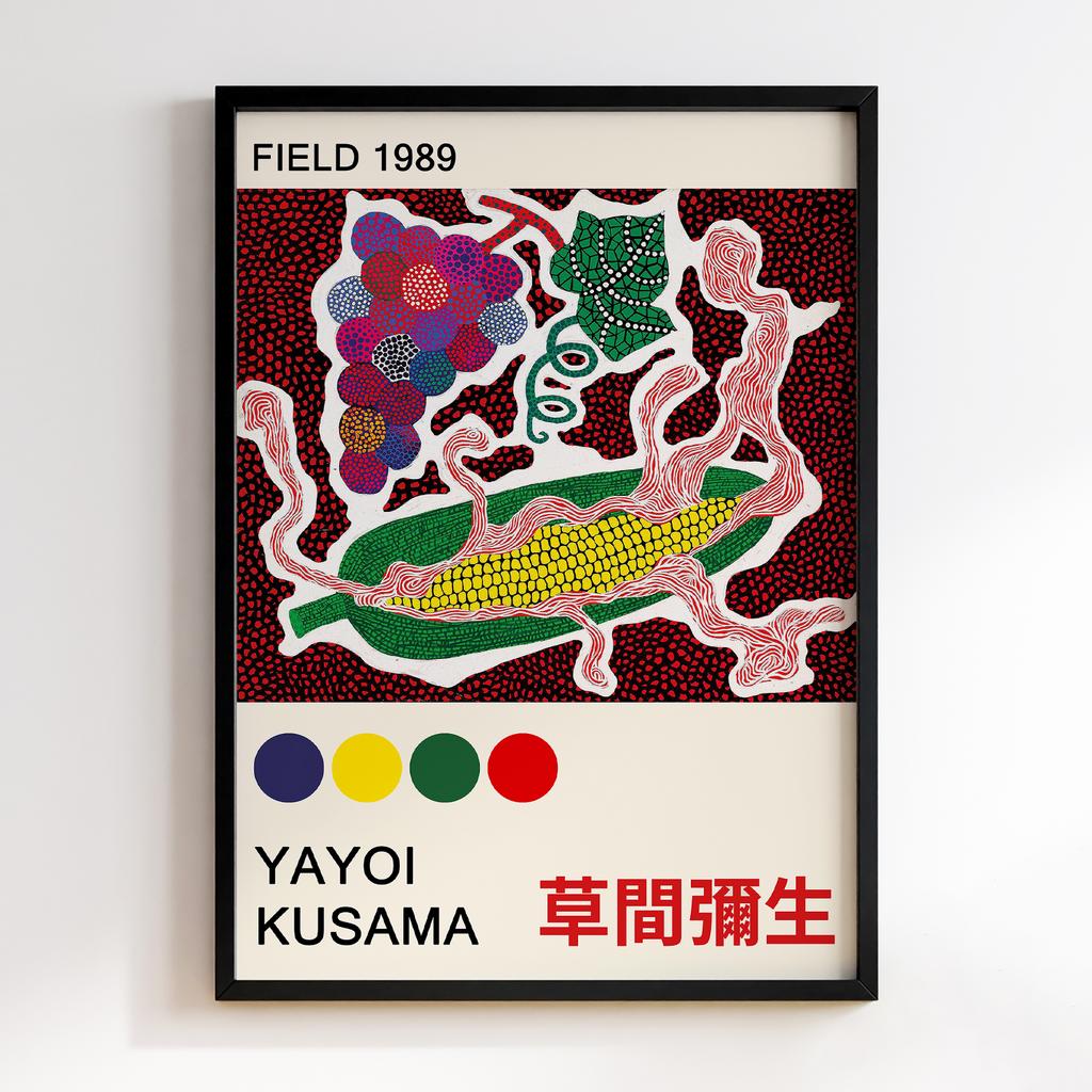 Постер Яйої Кусама (Yayoi Kusama) LO48