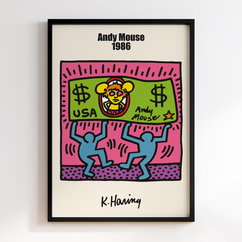 Постер Кіт Харінг (Keith Haring) KG03