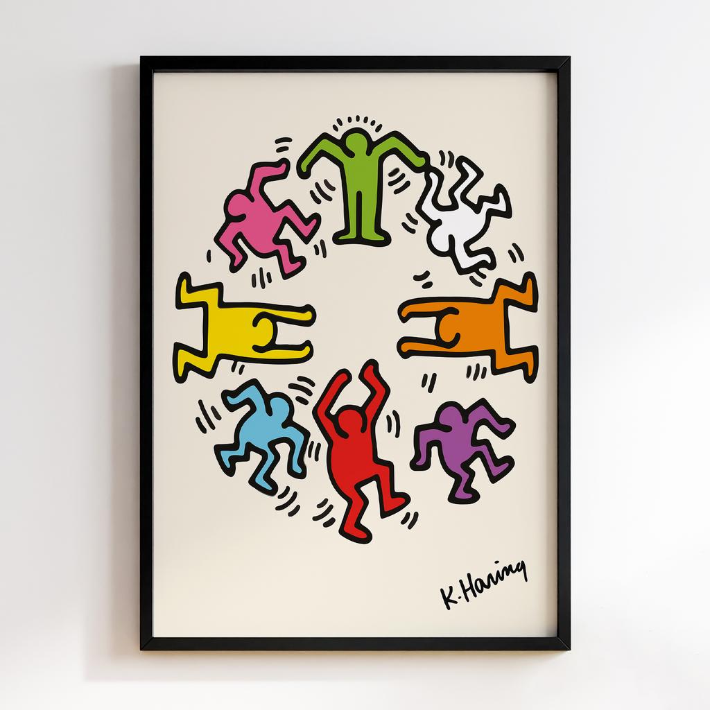 Постер Кіт Харінг (Keith Haring) KG11