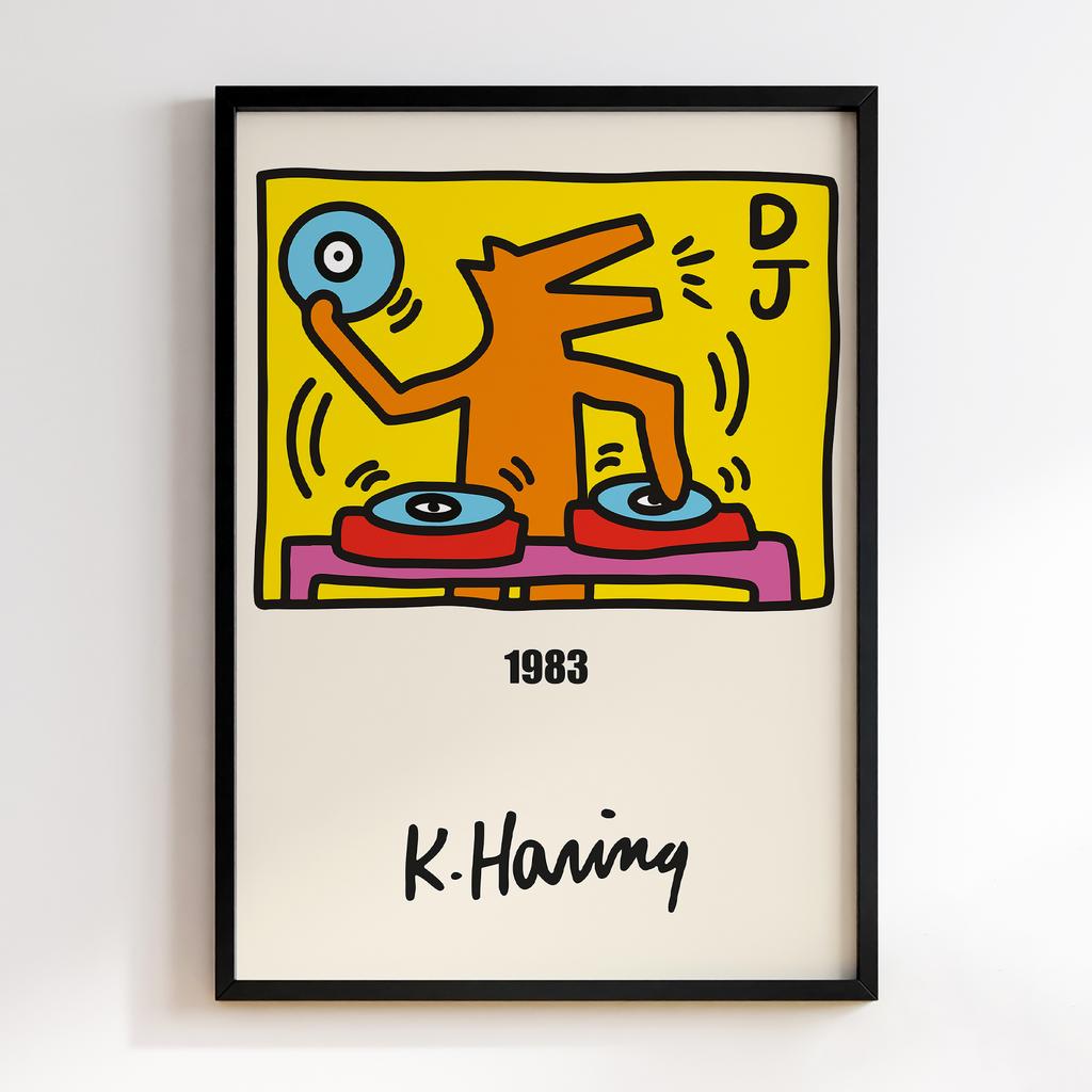 Постер Кіт Харінг (Keith Haring) KG14