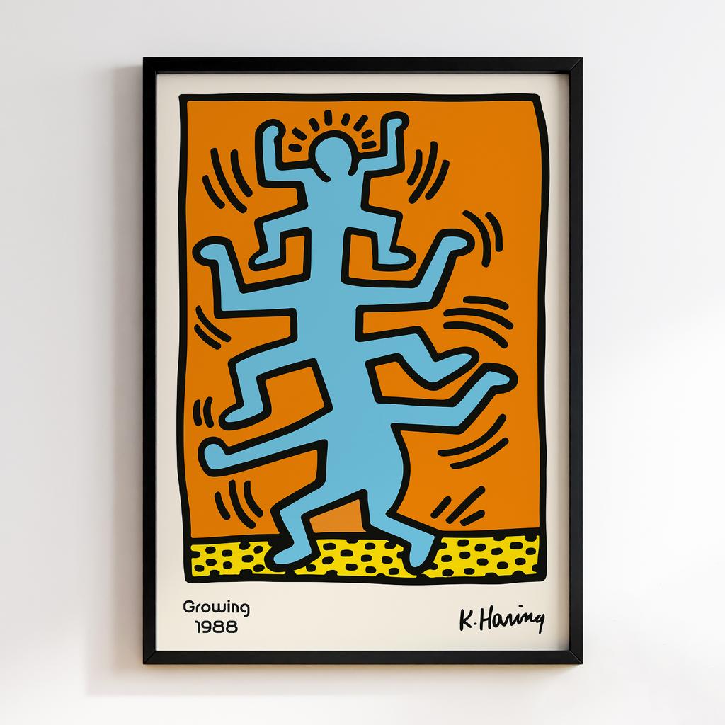 Постер Кіт Харінг (Keith Haring) KG19