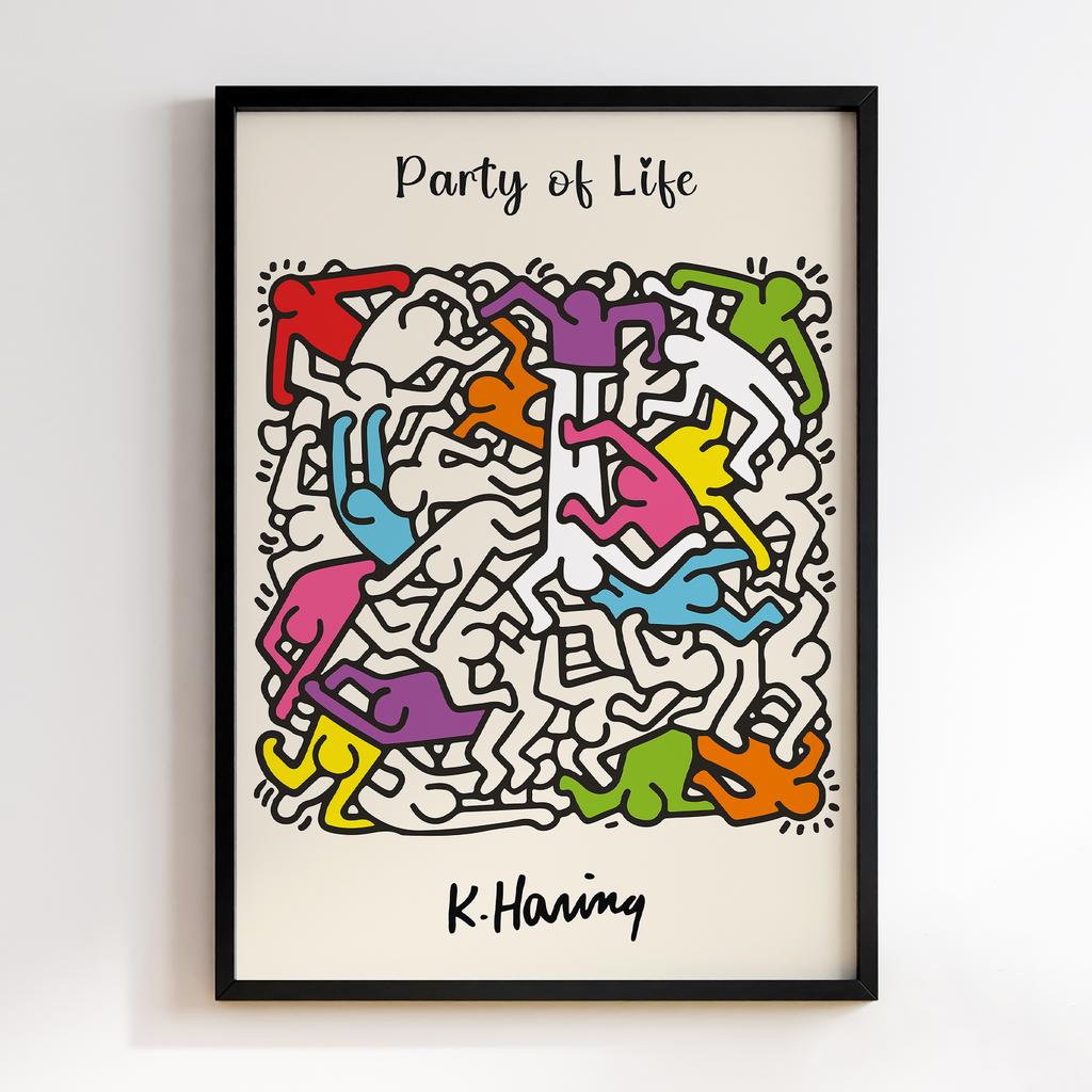 Постер Кіт Харінг (Keith Haring) KG31