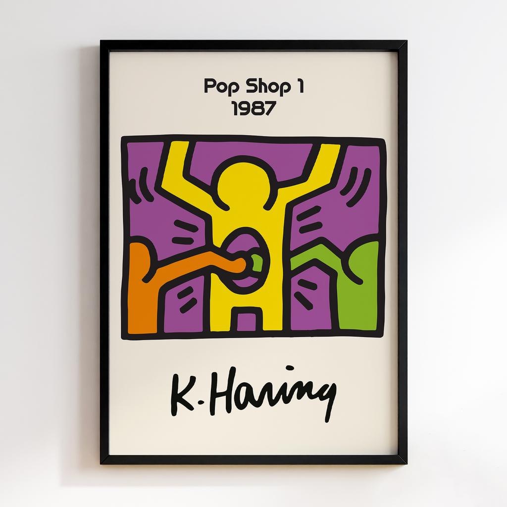 Постер Кіт Харінг (Keith Haring) KG36