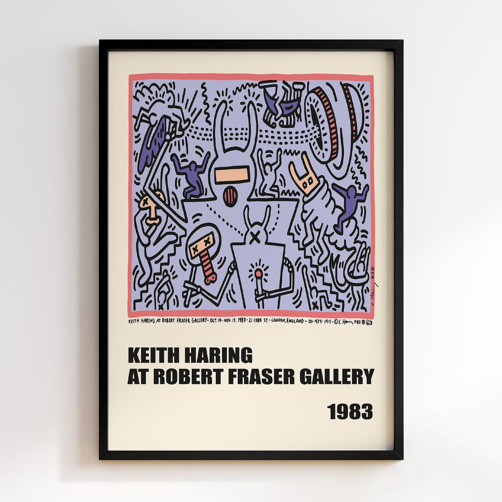 Постер Кіт Харінг (Keith Haring) KG38