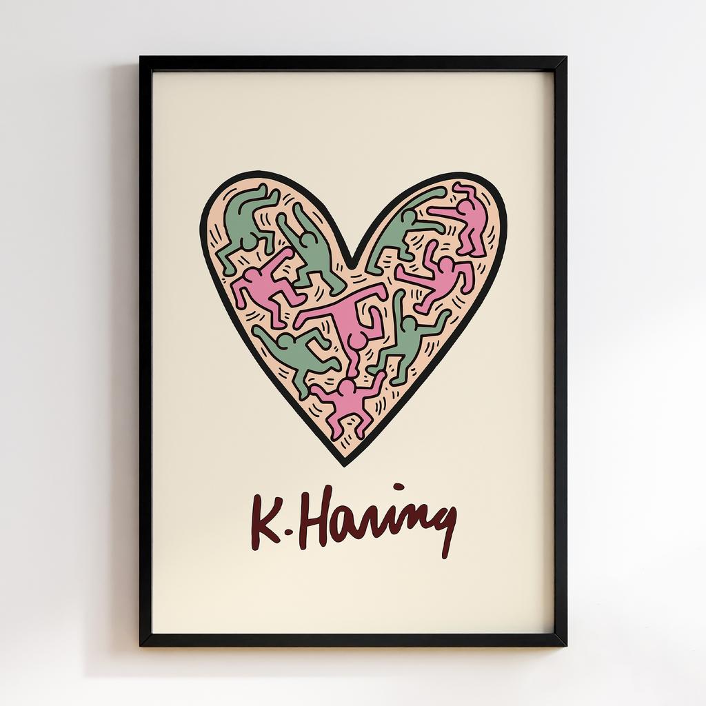 Постер Кіт Харінг (Keith Haring) KG43