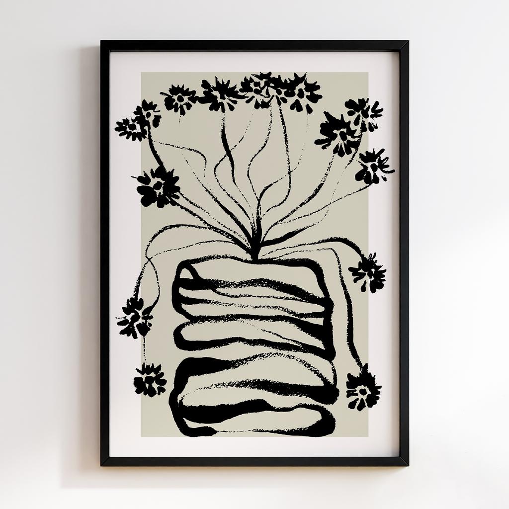 Постер Modern Flowers Art MF1249