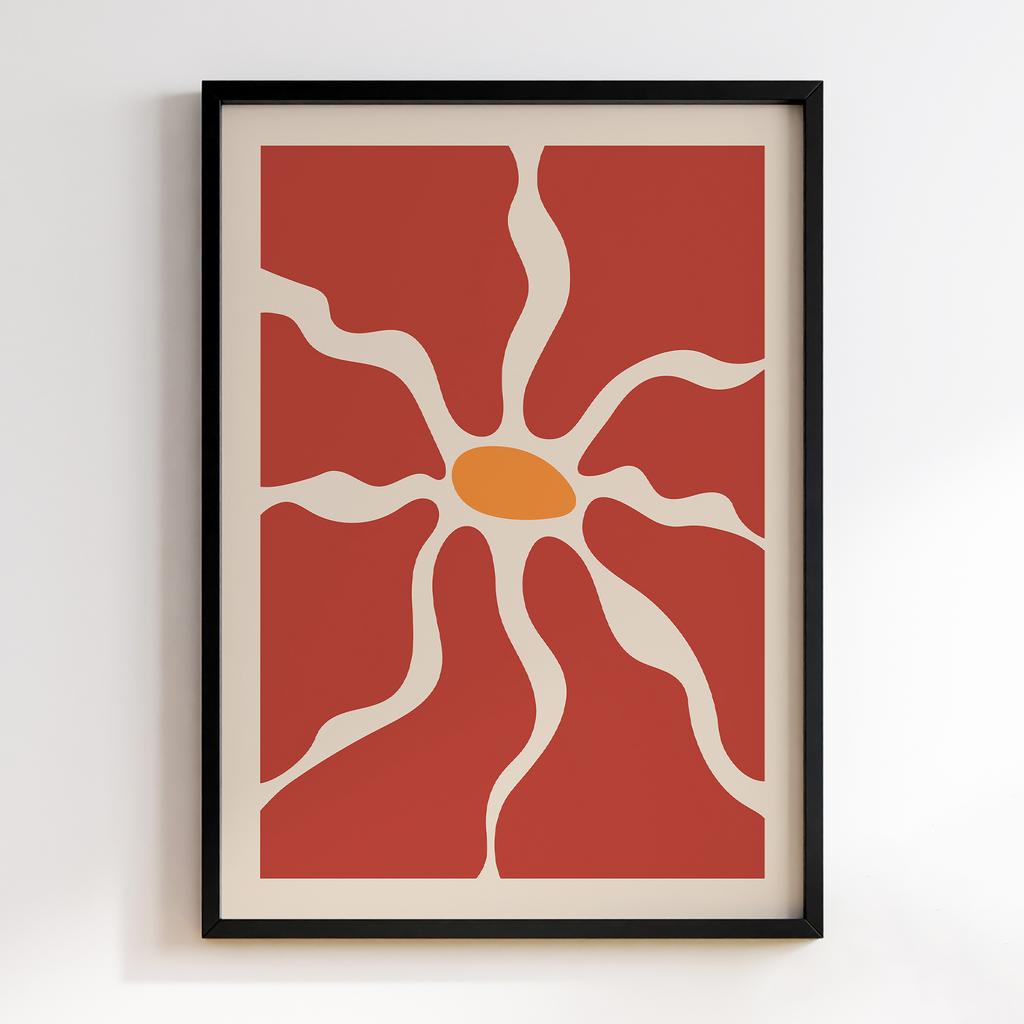 Постер Modern Flowers Art MF1252