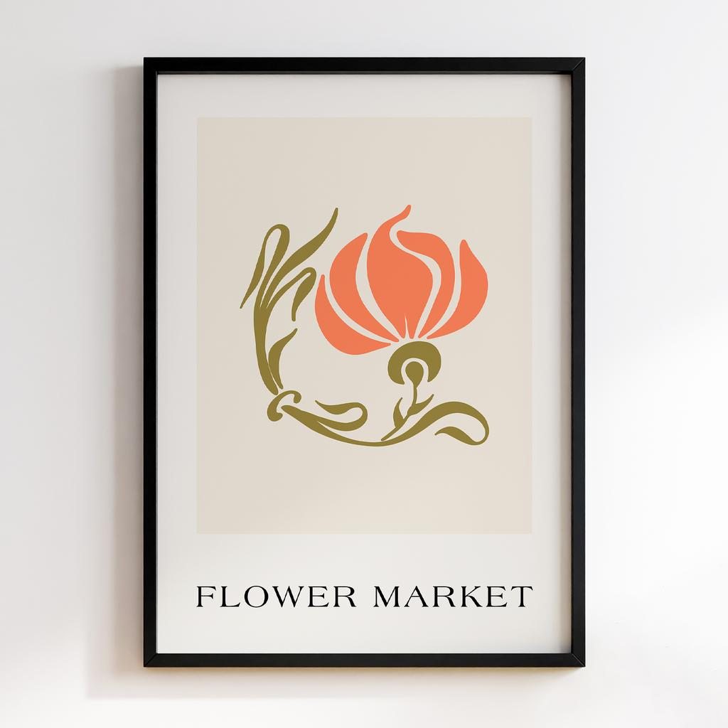 Постер Modern Flowers Art MF1284