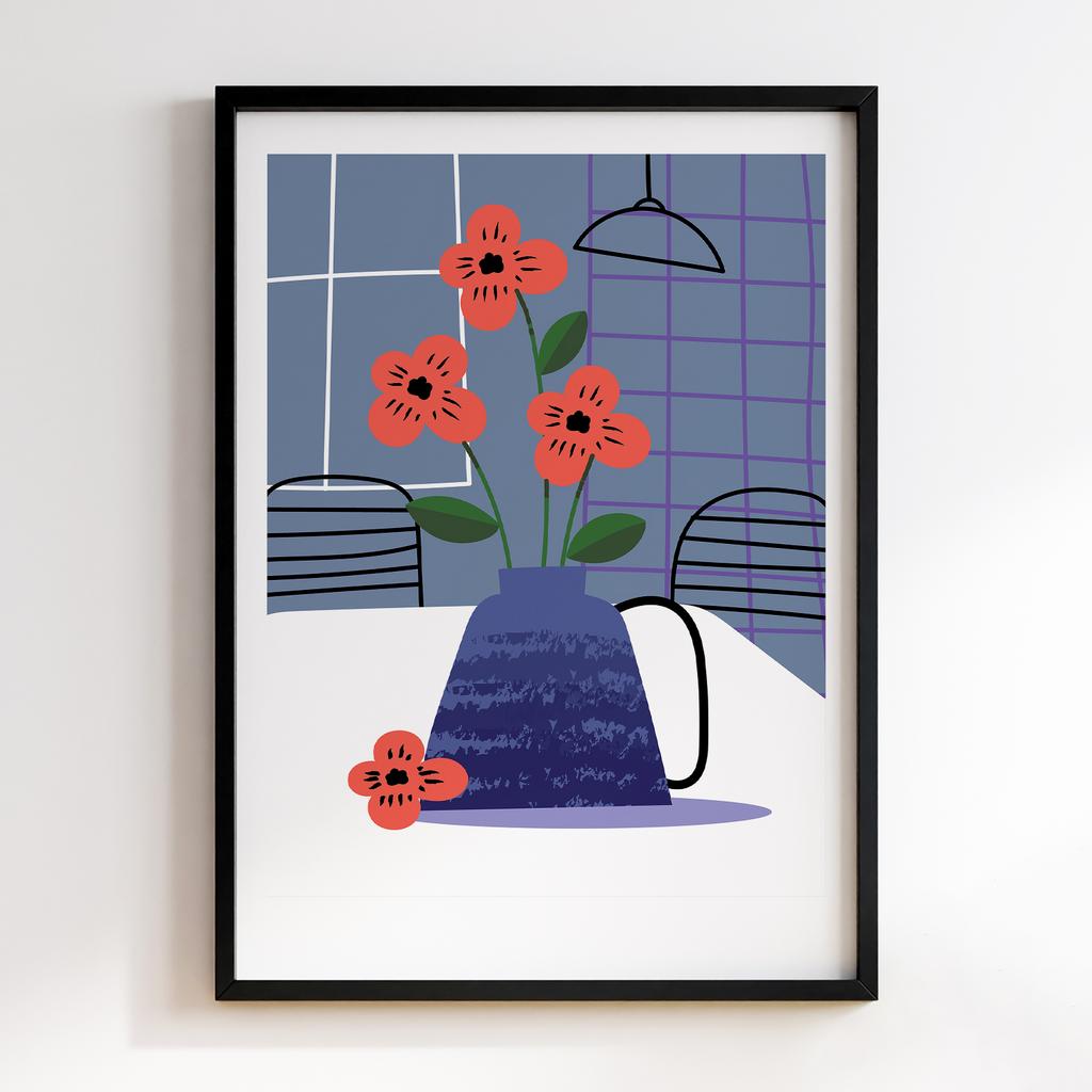 Постер Modern Flowers Art MF1291