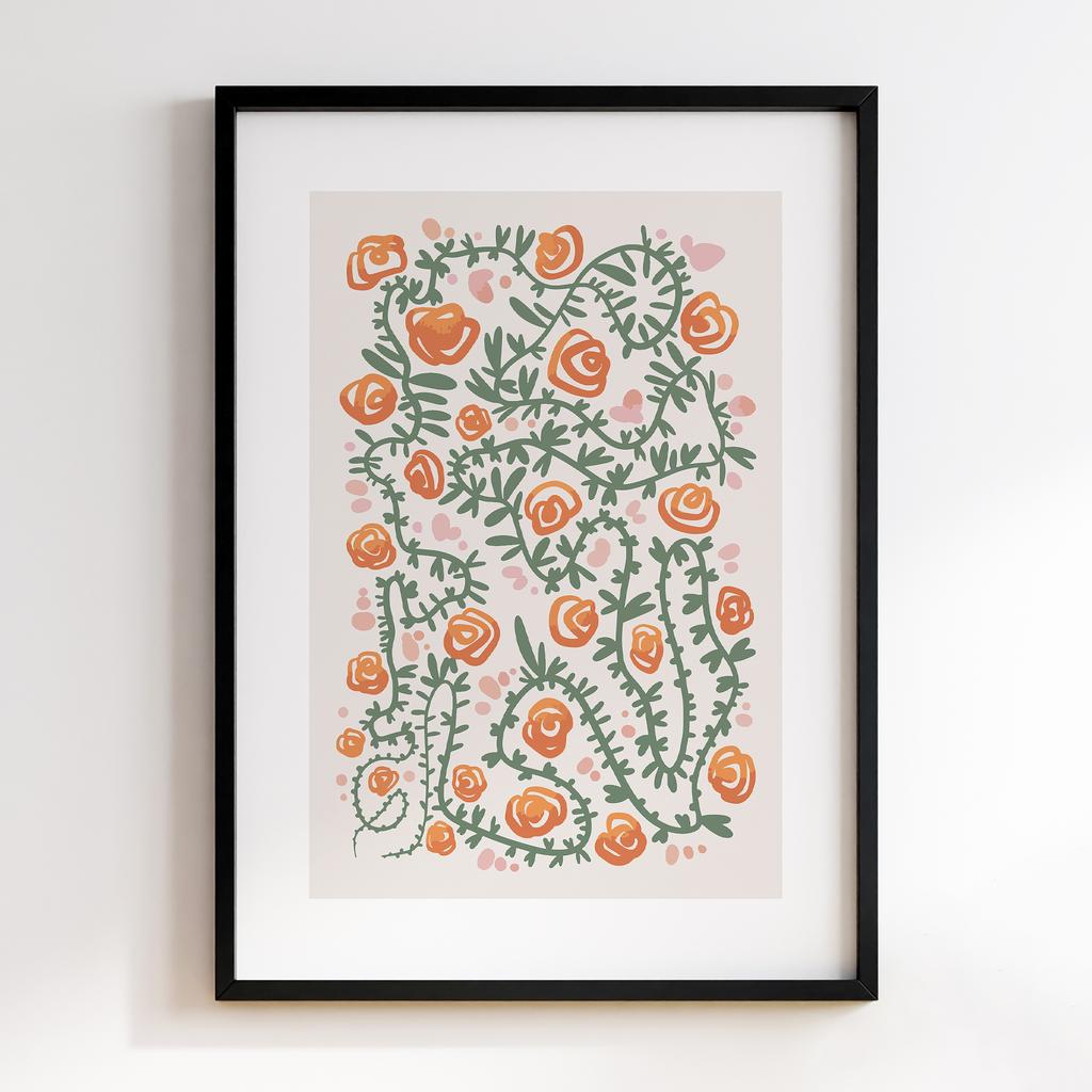 Постер Modern Flowers Art MF1297