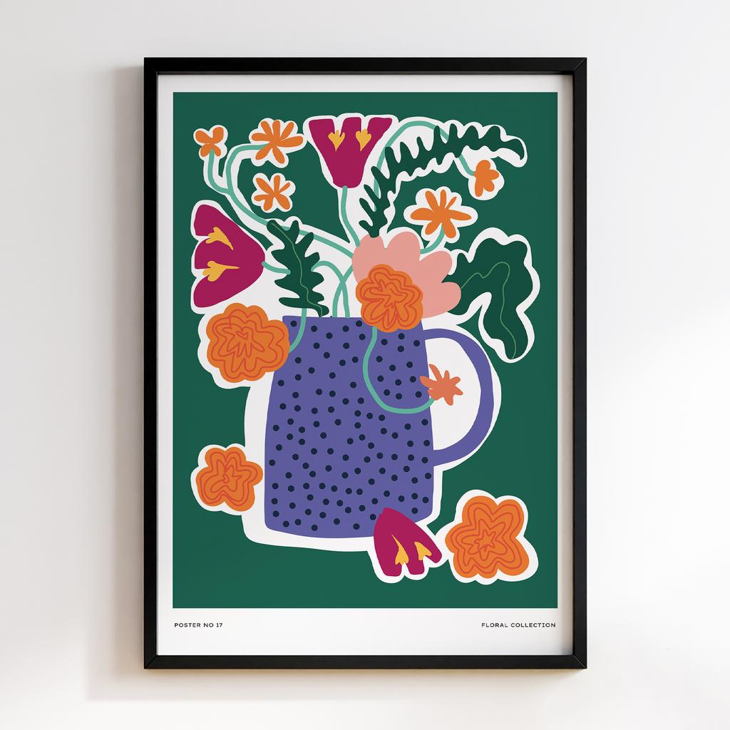 Постер Modern Flowers Art MF1313