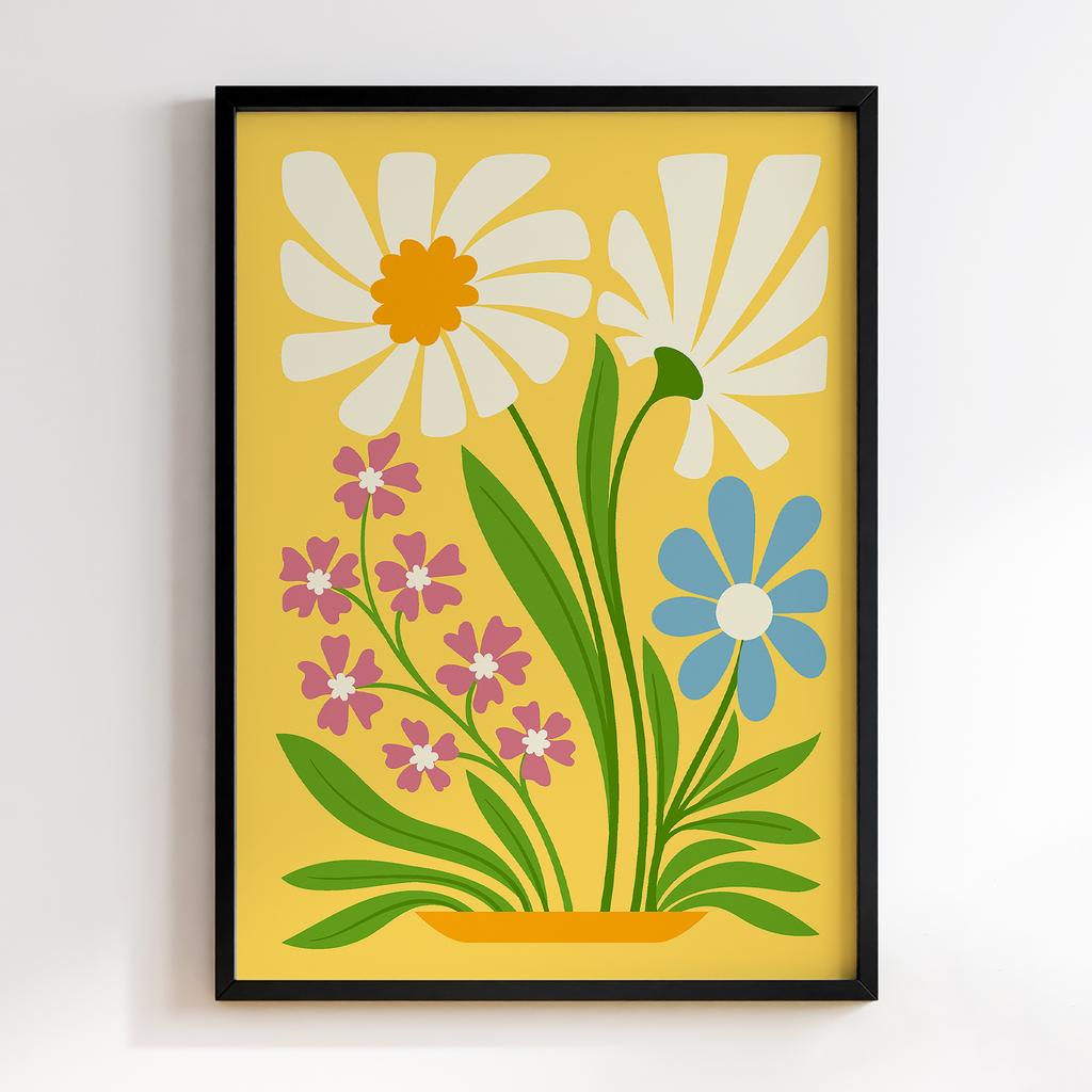 Постер Modern Flowers Art MF1329