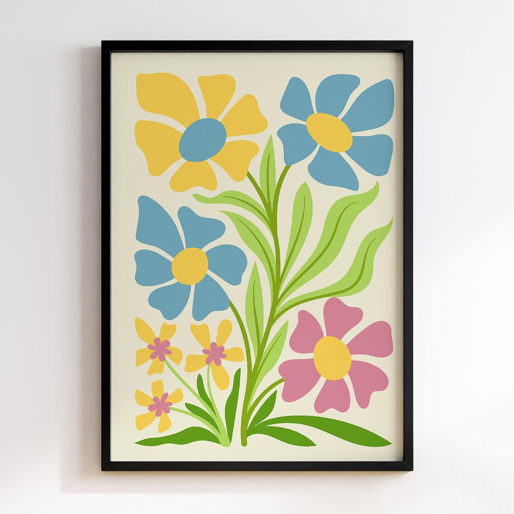 Постер Modern Flowers Art MF1332