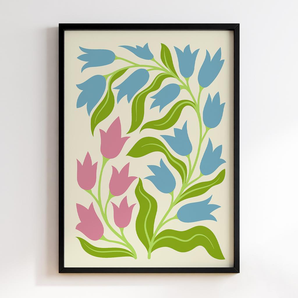 Постер Modern Flowers Art MF1333