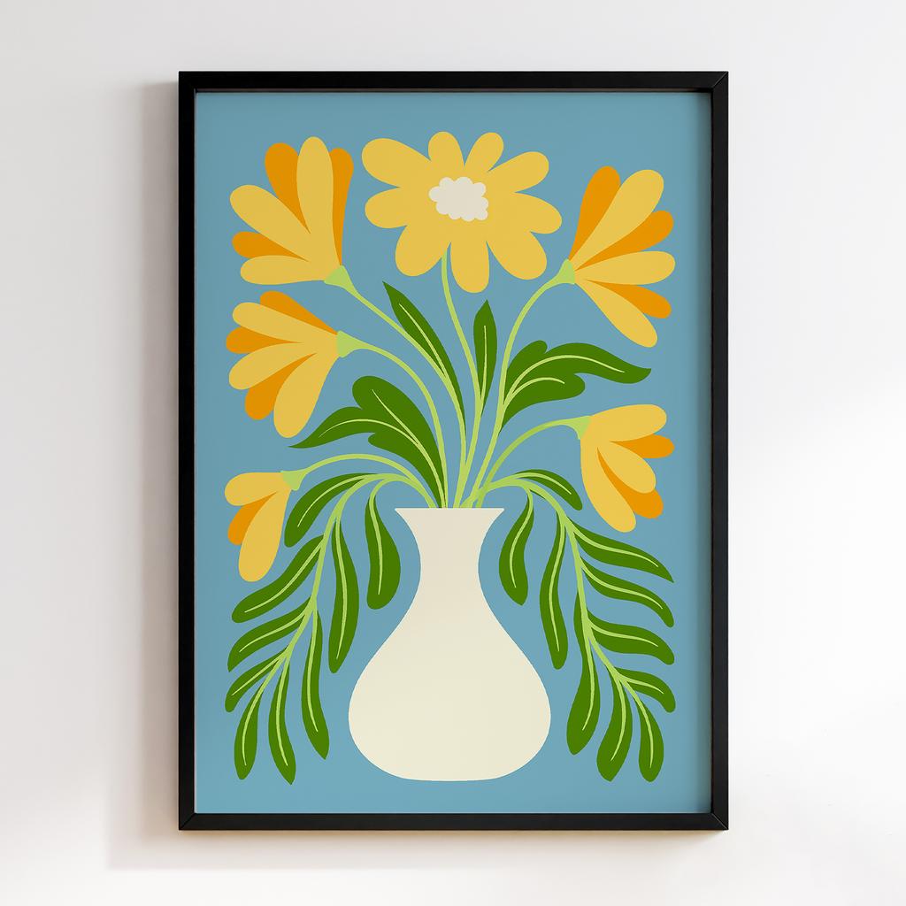 Постер Modern Flowers Art MF1334