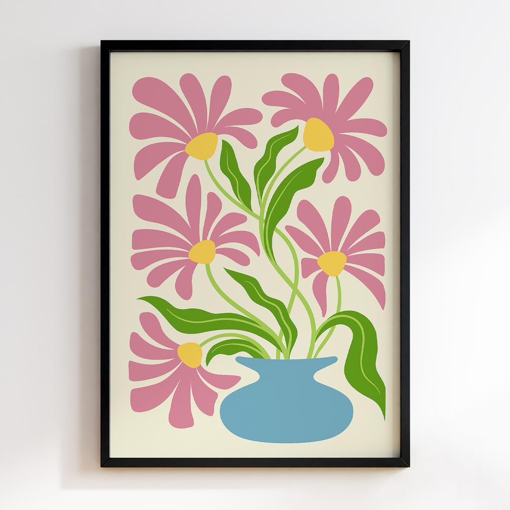 Постер Modern Flowers Art MF1335