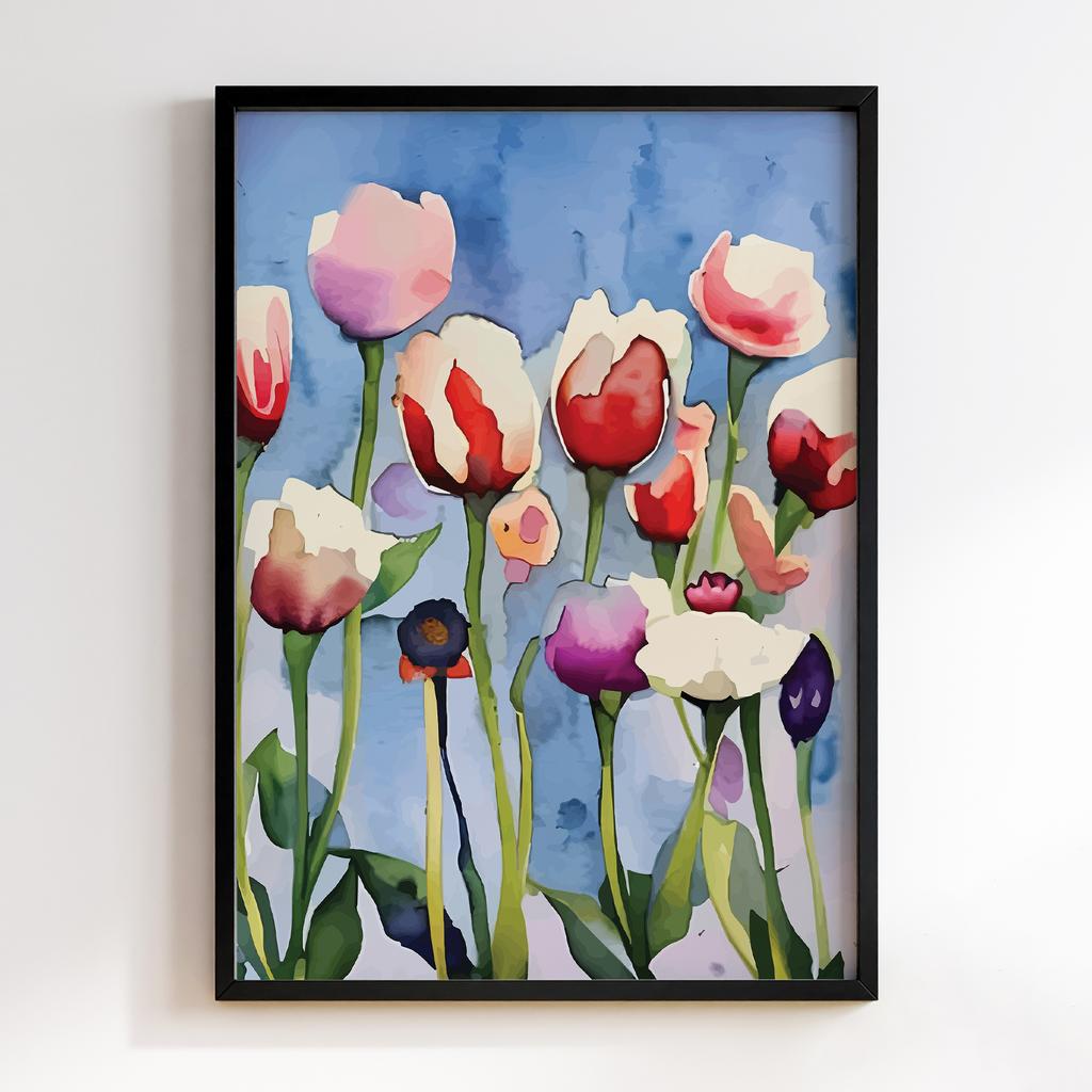 Постер Modern Flowers Art MF1336