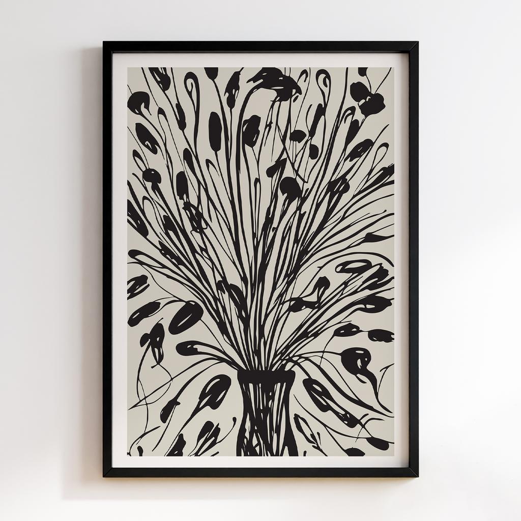 Постер Modern Flowers Art MF1337