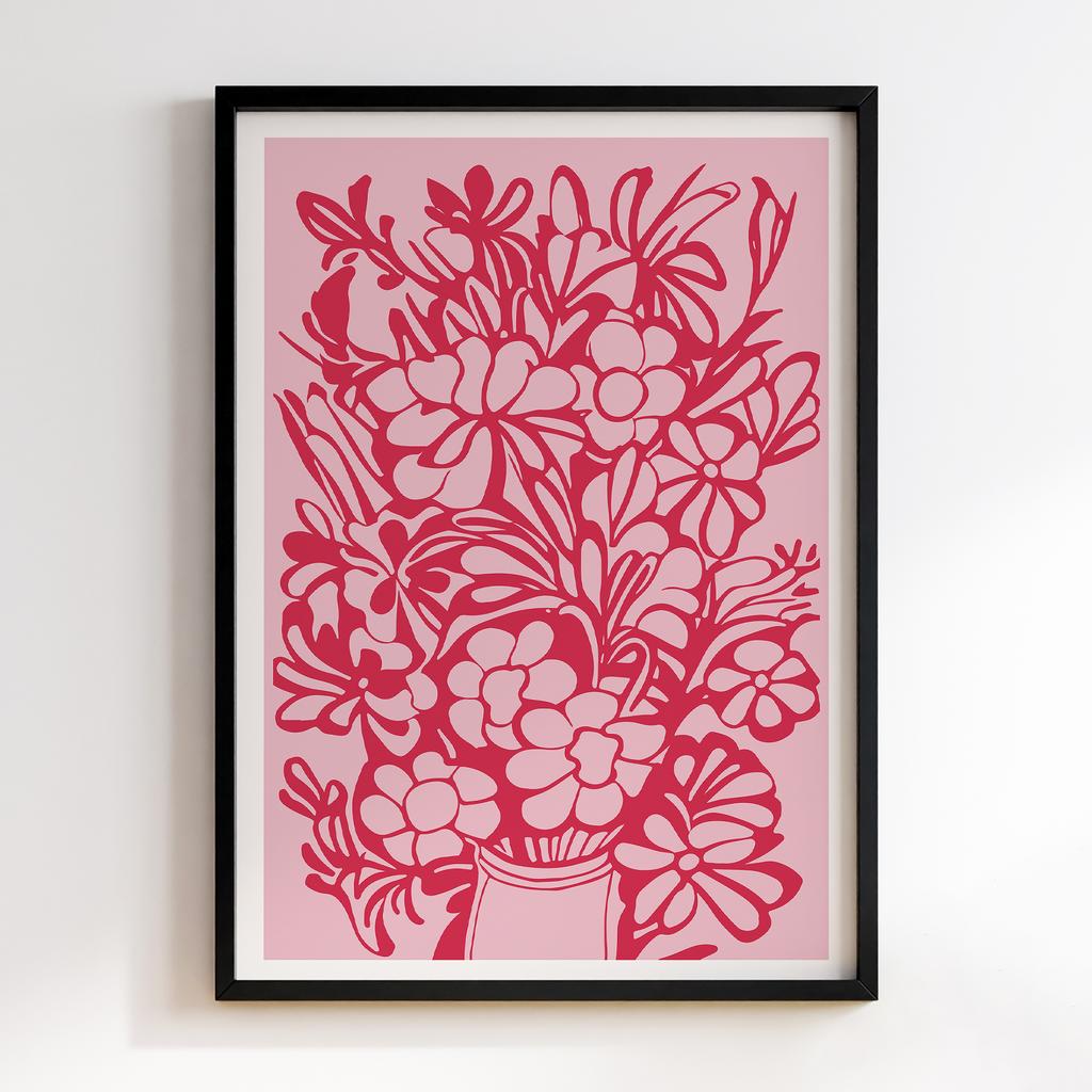 Постер Modern Flowers Art MF1338